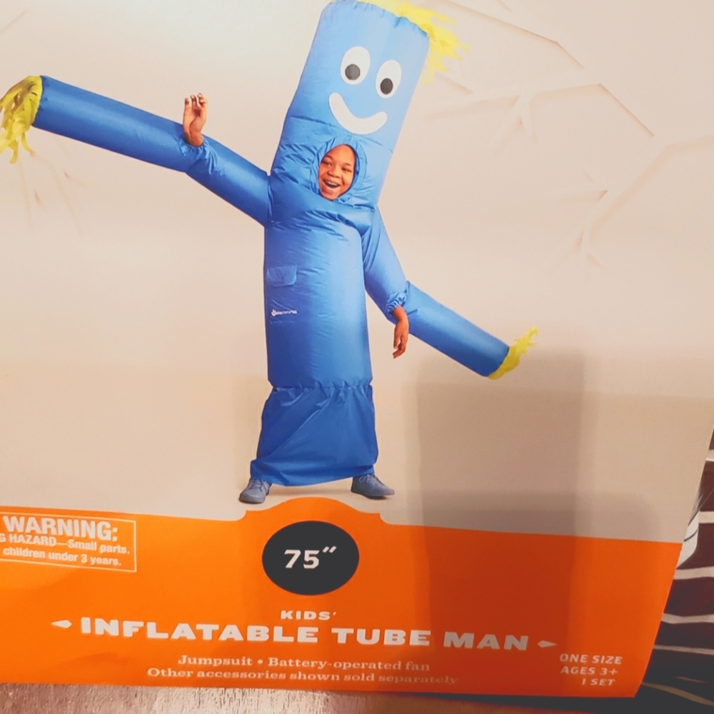 Inflatable Tube Man Kids Costume